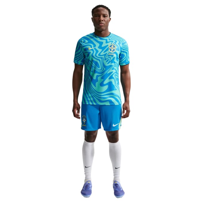 Maillot Prematch Brazilië Coupe du monde 2026