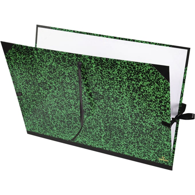 Tekenmap Canson Classic Annonay lintsluiting 780x1150mm groen