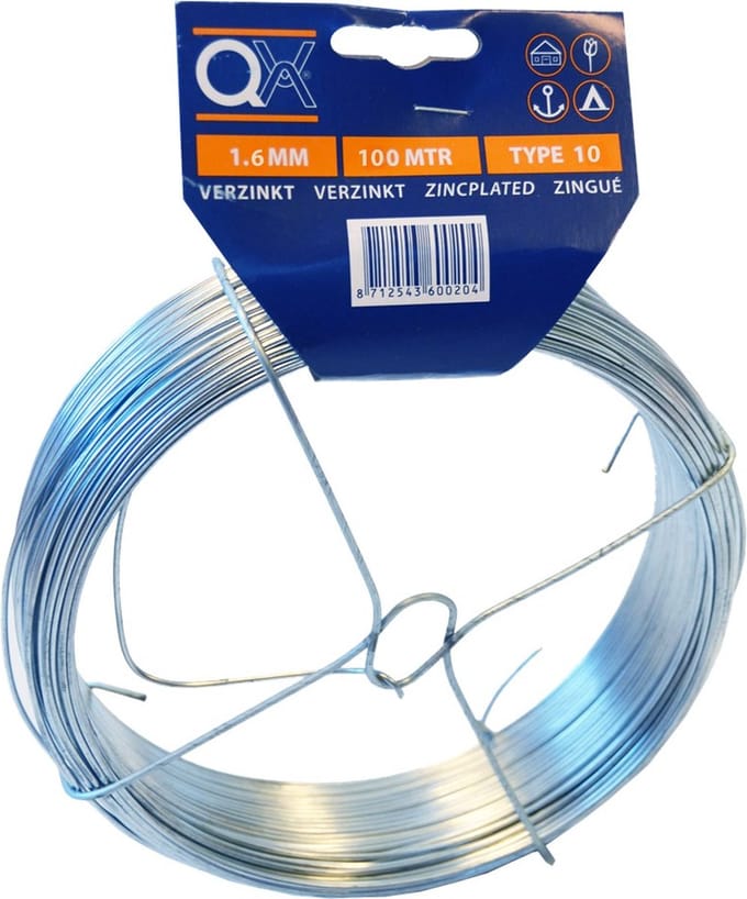 Filiacdraad Nr 6 - Gegalvaniseerd - 1.1 mm