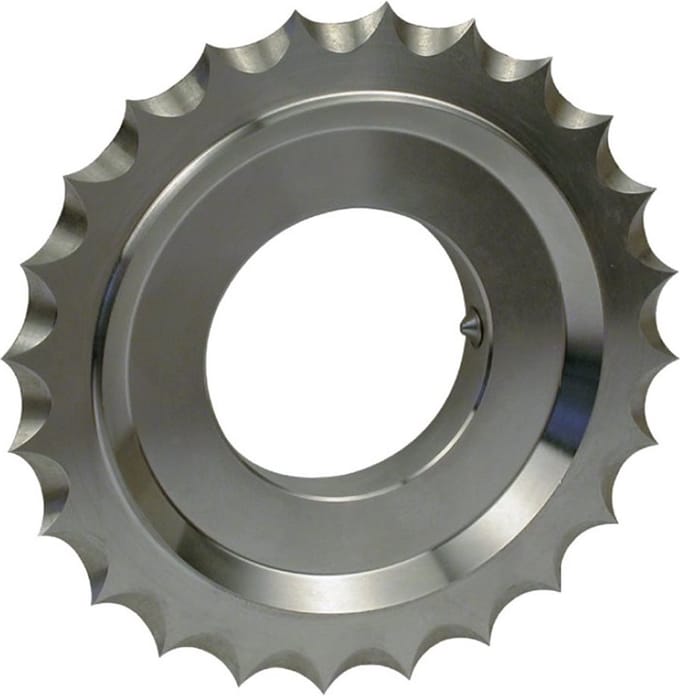 Allpa Touwsnijder schroefas - RVS 316 - 22 mm as diameter - 80mm buitenmaat