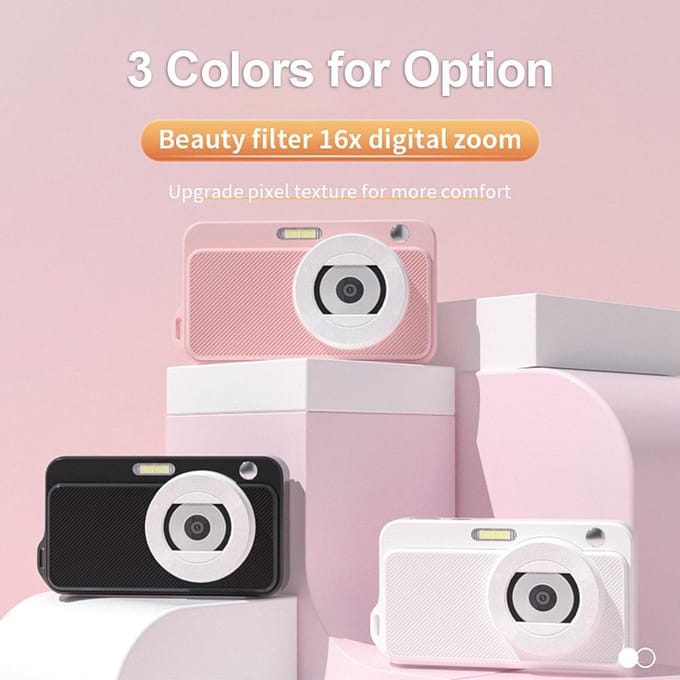 4K Digitale Camera Digitale Videocamera 50MP 2.2 Inch IPS Scherm Autofocus 16X Digitale Zoom wit