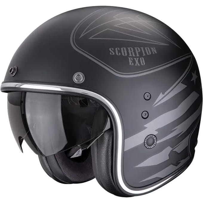 Jet motorhelm Scorpion Belfast Evo Dawg