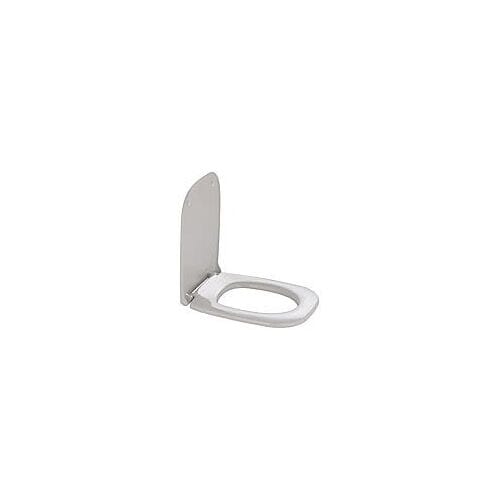 Duravit D-code WC-zitting - 43x36x4cm - compact - kunststof - wit glanzend