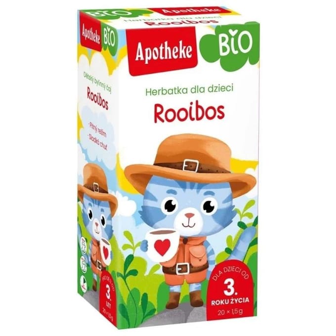 Apotheke Biologische Rooibosthee voor Kinderen, 20 Zakjes