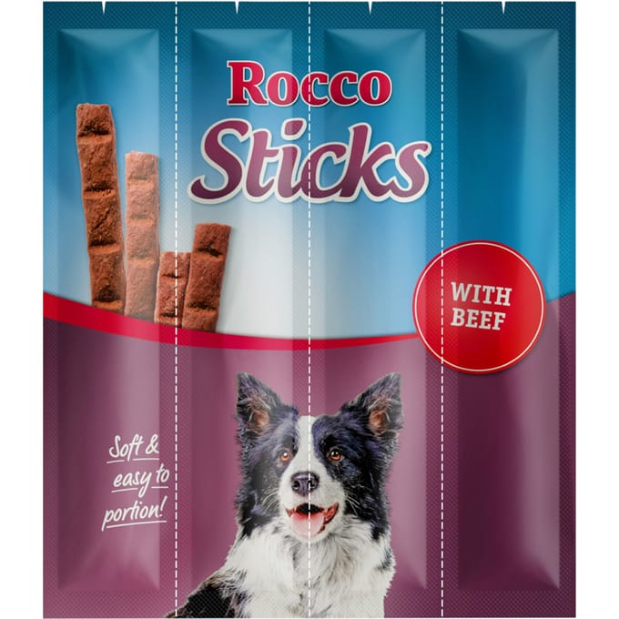 3x120 Sticks Rund Rocco Hondensnacks