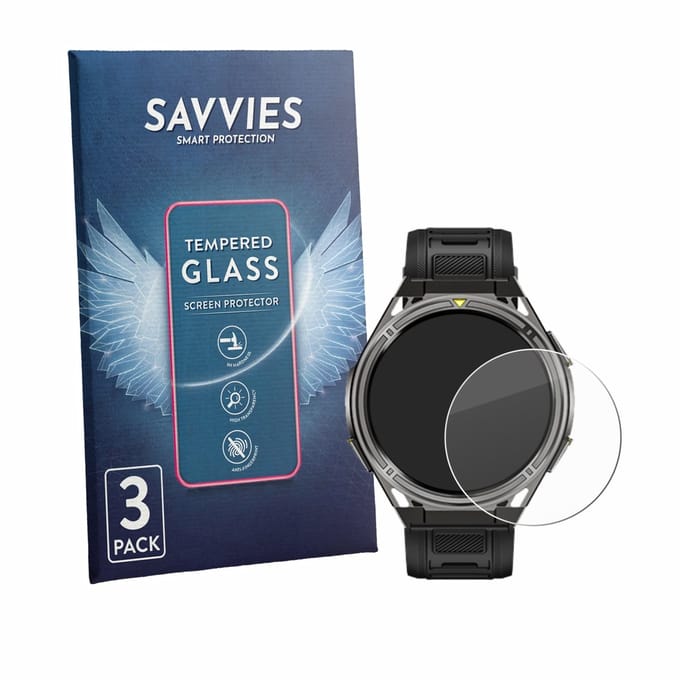 Savvies - Glas Screenprotector voor Cubot GT5 - Gehard Beschermglas 9H 3 Stuks