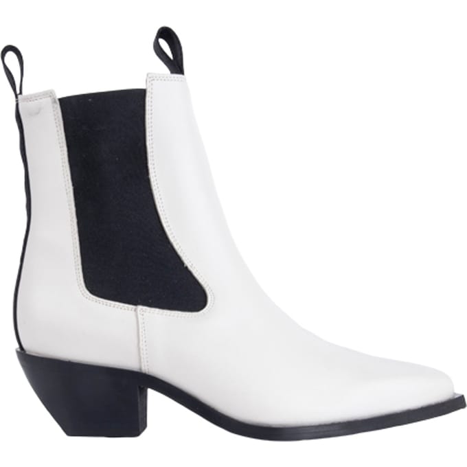 AllSaints Vally Boot Stone White Taglia: 40 | Stivali Outlet | Donna | Bianco