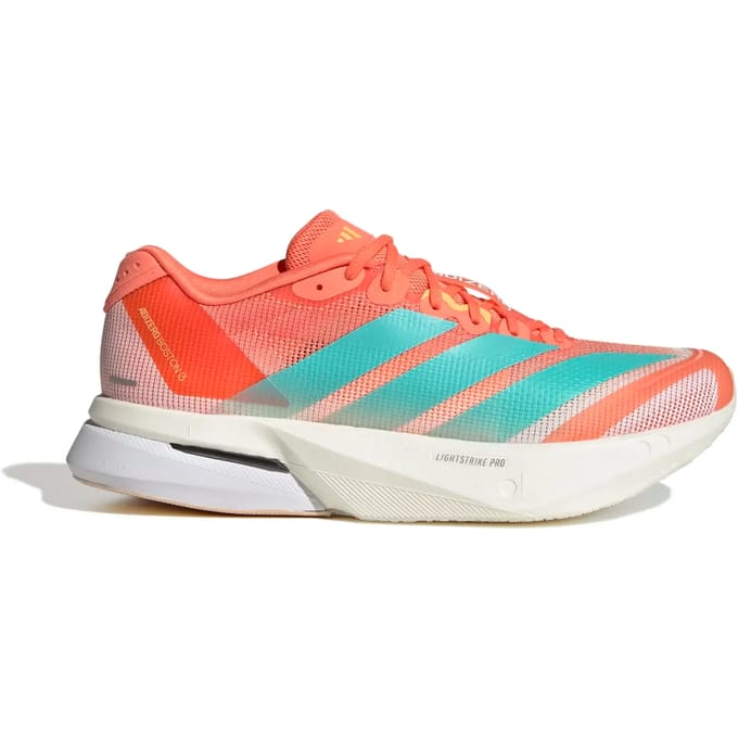 Adidas Adizero Boston 13 Sneakers Dames - Oranje - Maat 40 - Mesh/Synthetisch