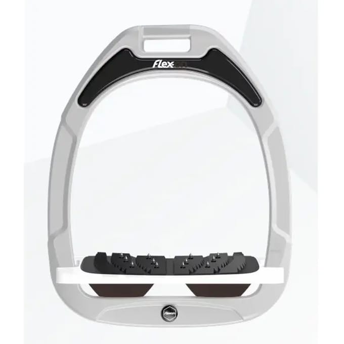 Ultra Grip Inklined Beugels Wit/Wit/Bruin Flex-On Green Composite