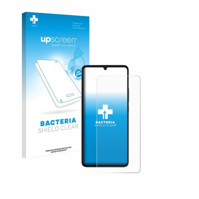 upscreen - Screenprotector voor Xiaomi Poco X6 Pro - Folie Beschermfolie transparant antibacterieel