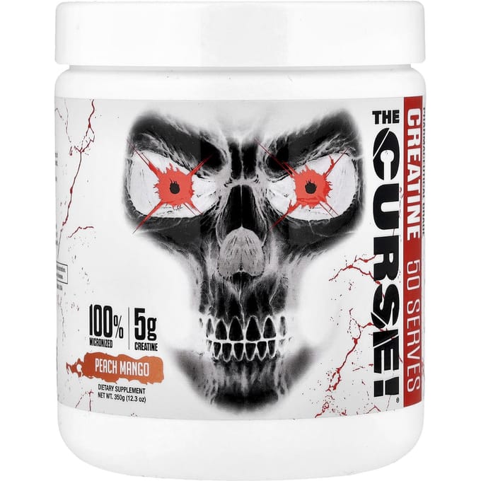 De vloek!®, Creatine, Perzik Mango Smaak, 350G(12.3oz)