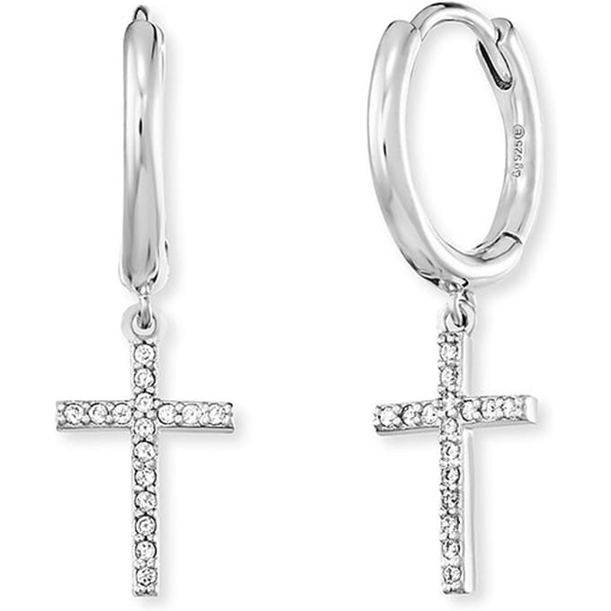Engelsrufer Oorhangers ERE-LILCROSS-ZI-CR