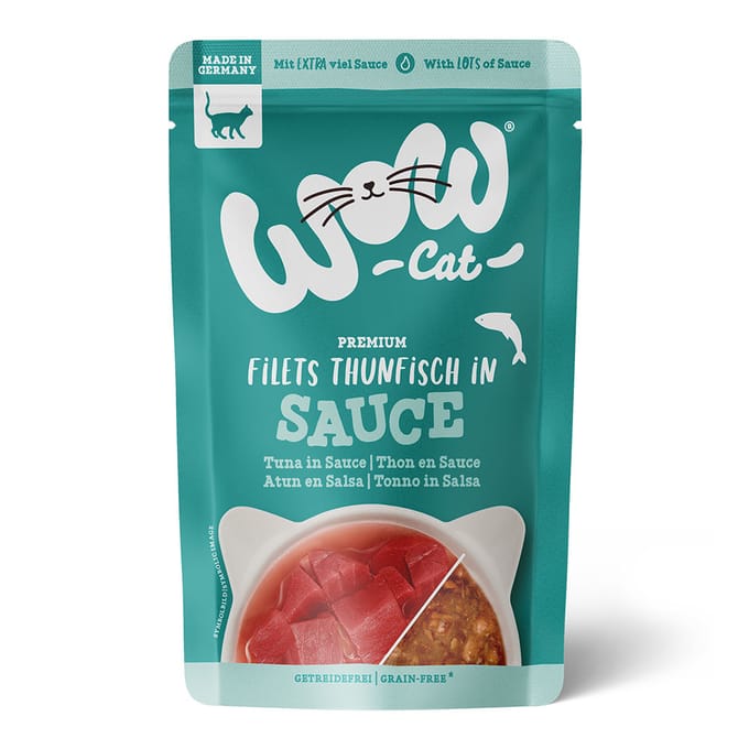 WOW Kat in saus 8 x 85 g