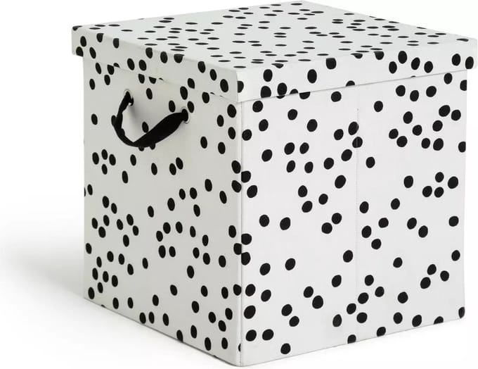 Habitat Penny Opbergdoos met Deksel - Wit