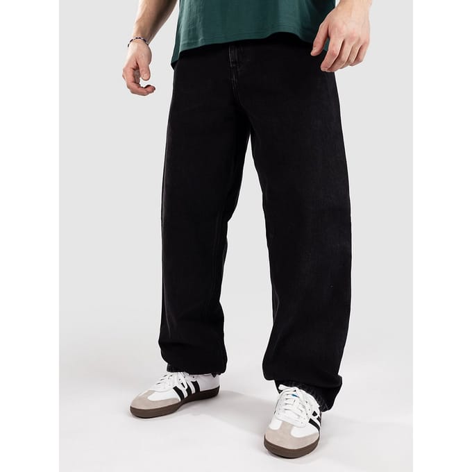 Carhartt WIP Single Knee Jeans zwart