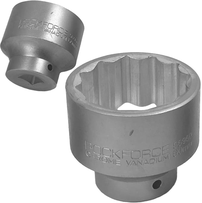 Rockforce RF-56960 - Nasad 12-kant - 60mm - Cr-V Staal - 3/4" Aansluiting