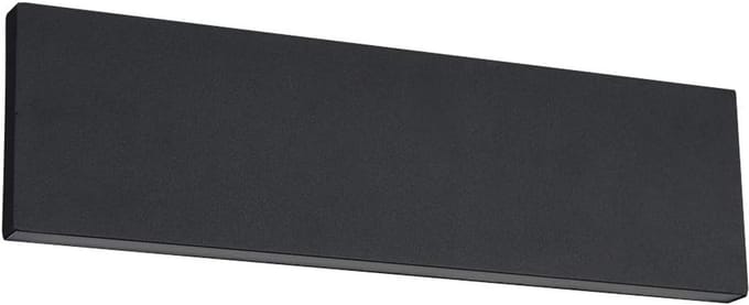 Moderne wandlamp zwart/wit 28 x 8 cm voor sfeervolle verlichting