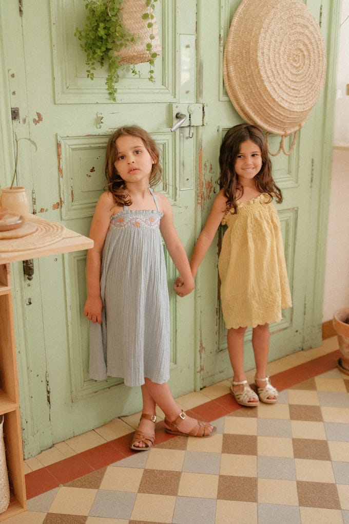 Louise Misha Dress Marceline Cloud Größe: 3M | Kleider Outlet | kids