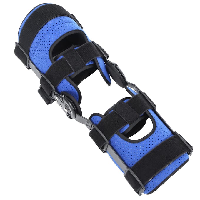 Been Vast Brace Verstelbare Kniegewricht Meniscus Ondersteuning Knieorthese Immobilisator L R S black