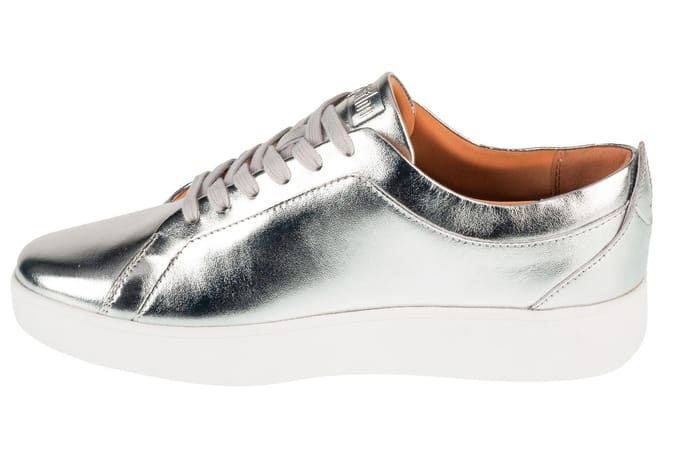 FitFlop Rally Sneakers, Vrouwen, Zilver, Sneakers, maat: 36