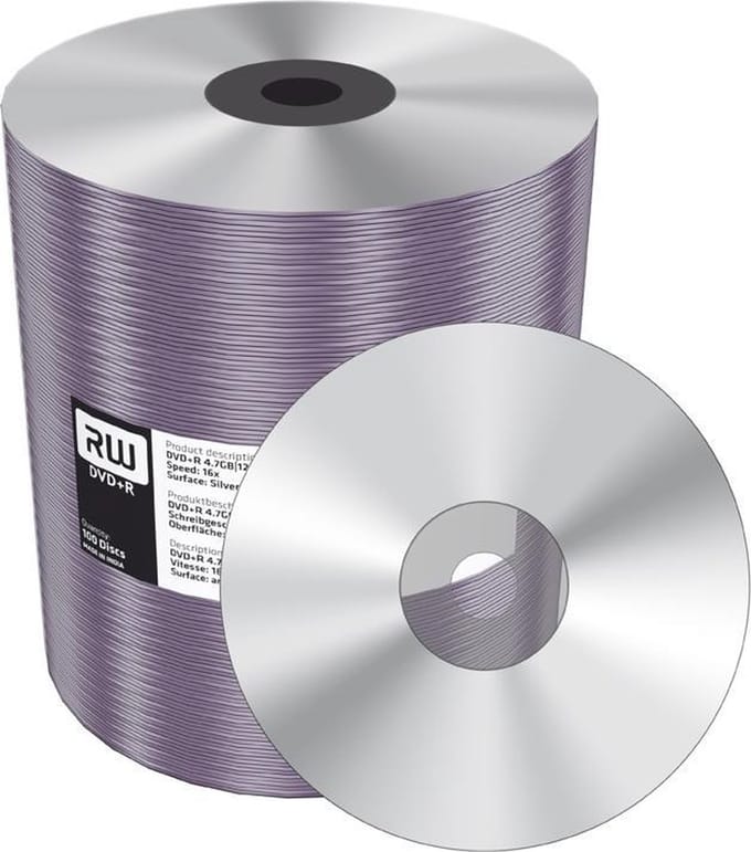 MediaRange | DVD+R | 4.7 GB | Blank | 100 Stuks
