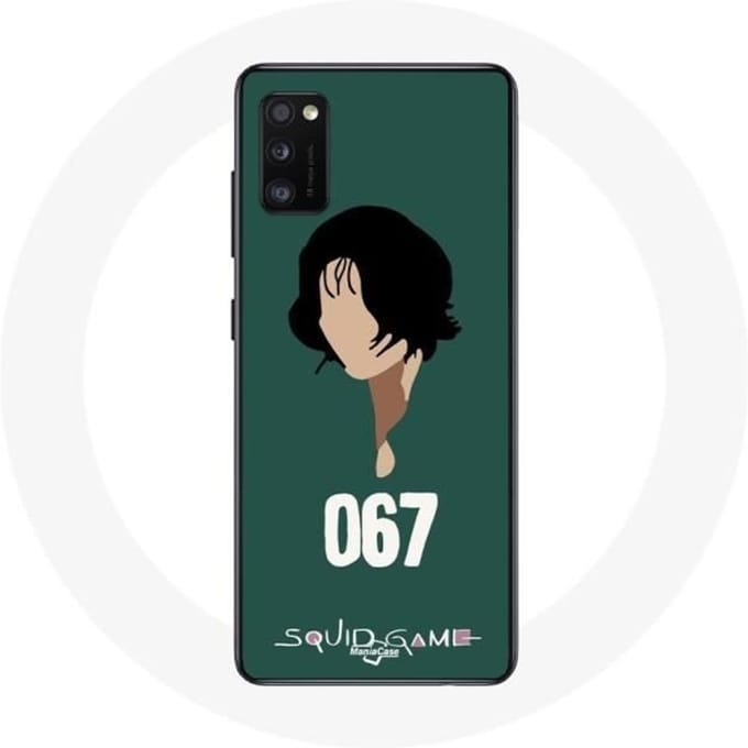 Samsung Galaxy A41 hoesje Inktvis Game Kang Sae Byeok Face
