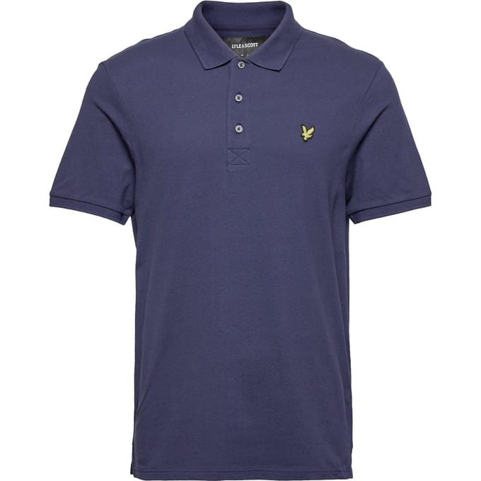 Lyle and Scott Donkerblauw Polo - Maat S - Heren