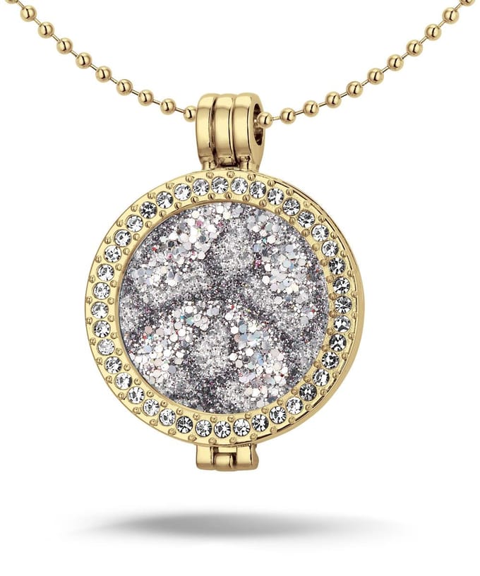 Montebello Ketting Aleyna GZ - Staal - Messing - ∅35mm - Coin - 3-delig - 80cm
