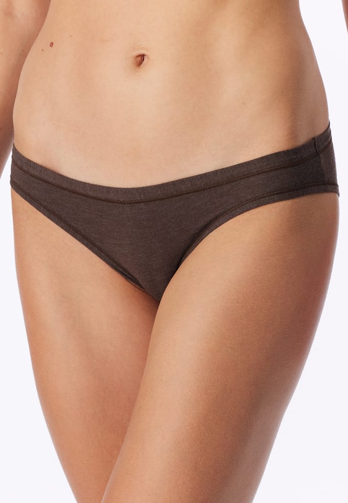 Ademende minislip, diepbruin - Personal Fit S