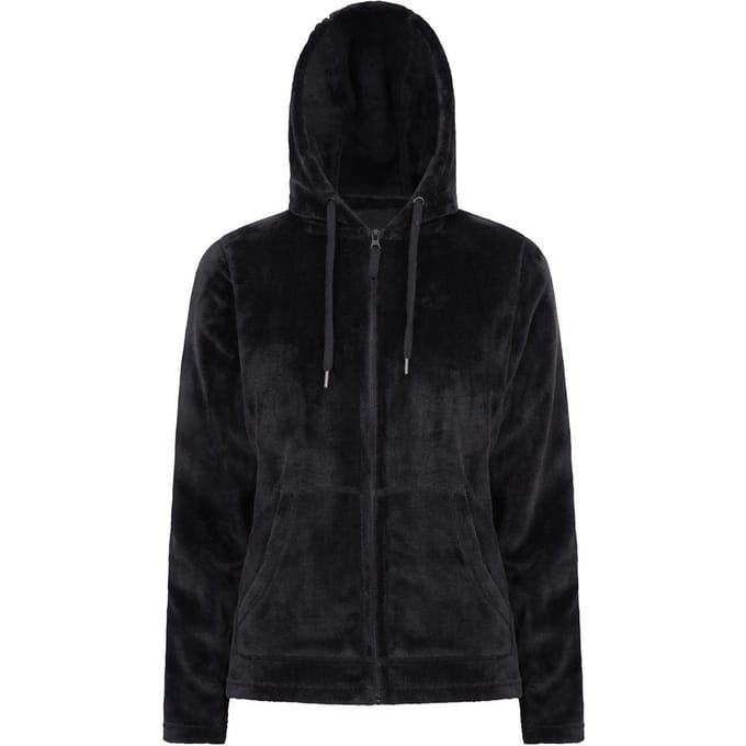 Mountain Warehouse Dames Snaggle Fleece Hoodie (Zwart)