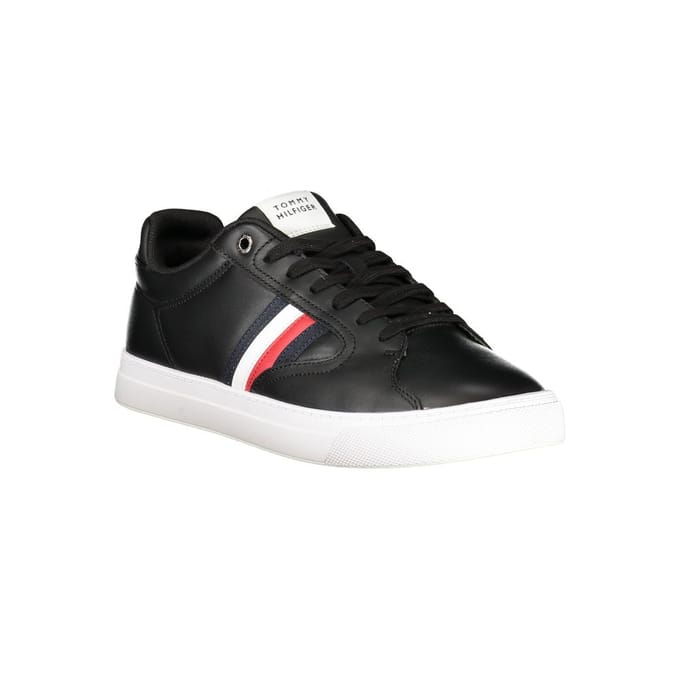 Tommy Hilfiger Zwarte Polyester Heren Sneaker