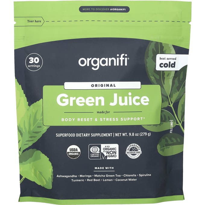 Organifi, Jus Vert Original, 9,8 oz (279 g)