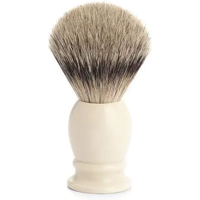 Puur zilveren scheerkwast Mühle Classic