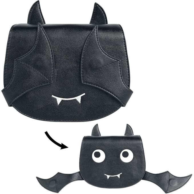 Banned - Gothic Schoudertas - Release The Bats - voor Vrouwen - zwart