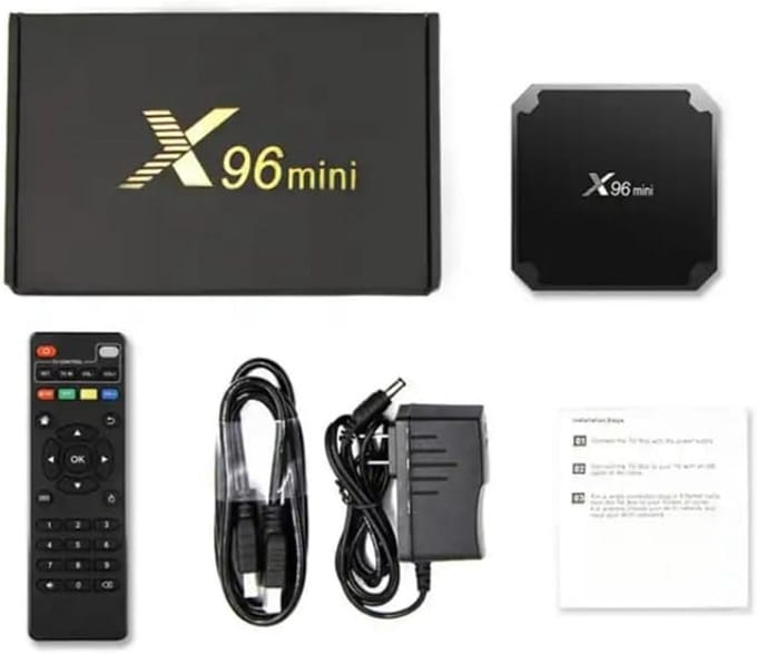 Smart TV Box - Media Player - Streaming Films - Android 11 - 2GB RAM 16GB ROM - Zwart