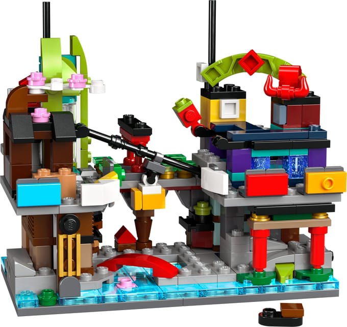 LEGO 40706 Ninjago - Micro Ninjago Stadsmarkten