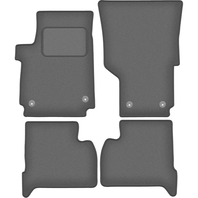 Grafiet automatten voor: Volkswagen Amarok pick-up (2010-)