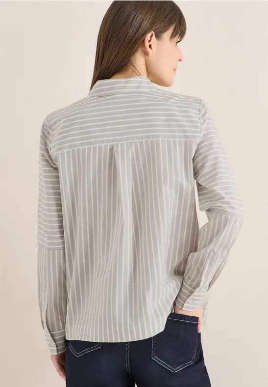 Gestreept overhemd blouse