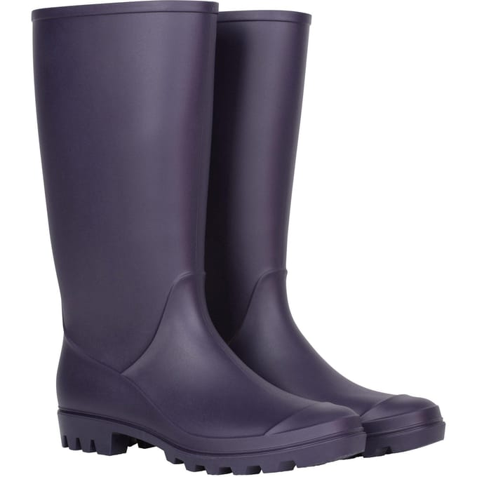 Mountain Warehouse Dames/dames Splash Wellington Laarzen (Donkerpaars)