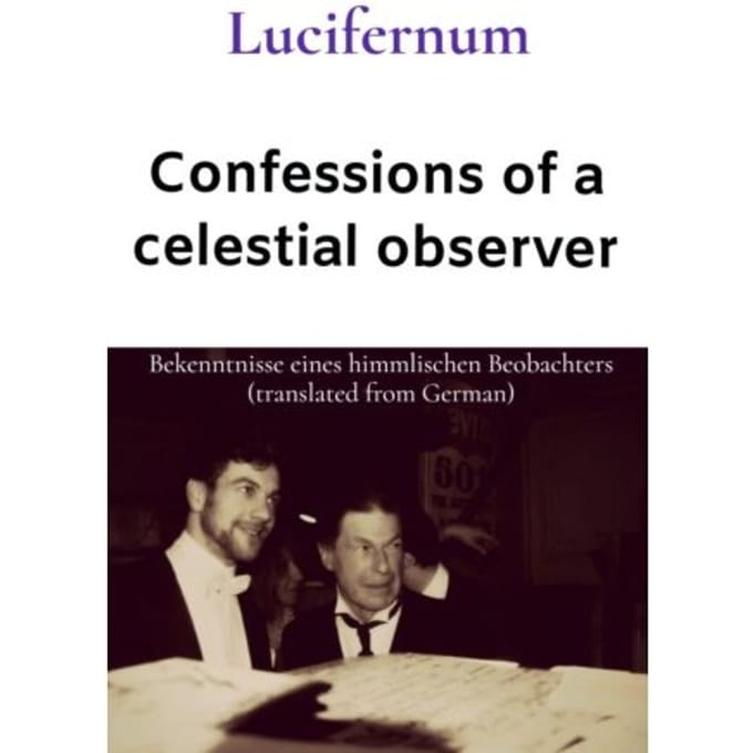 Confessions Of A Celestial Observer - Rubèn Cottenjé