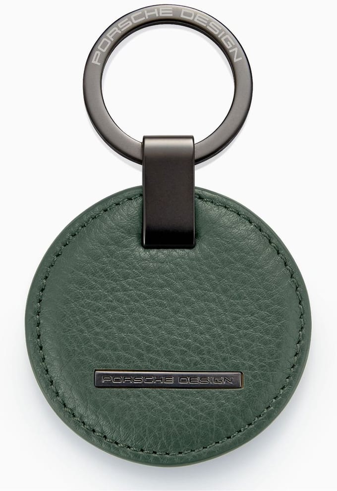 PORSCHE DESIGN Sleutelhanger Keyring Circle Cedar Green Donkergroen