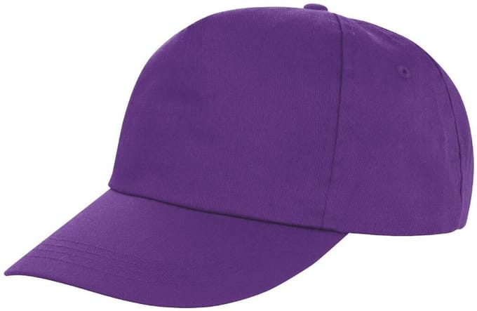 Onbedrukte Purple Cap - Verstelbare Pet - Unisex - Basic Cap