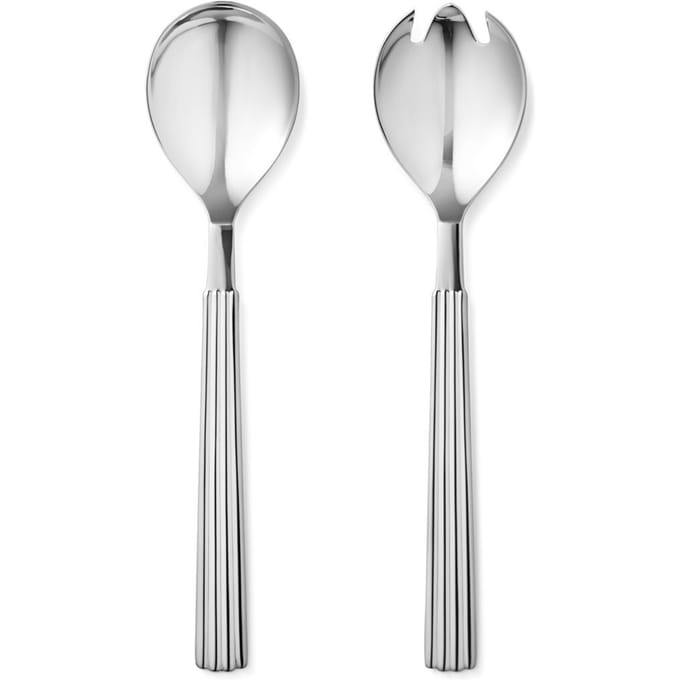 Georg Jensen Bernadotte Salade Bestek - RVS - 23 cm - Zilver