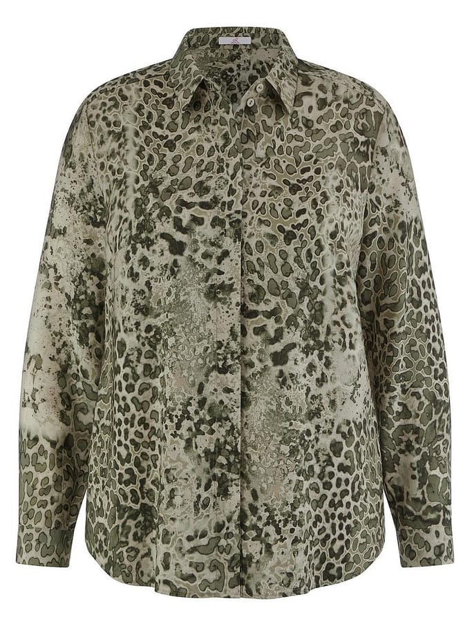 Blouse lange mouwen Van Emilia Lay groen