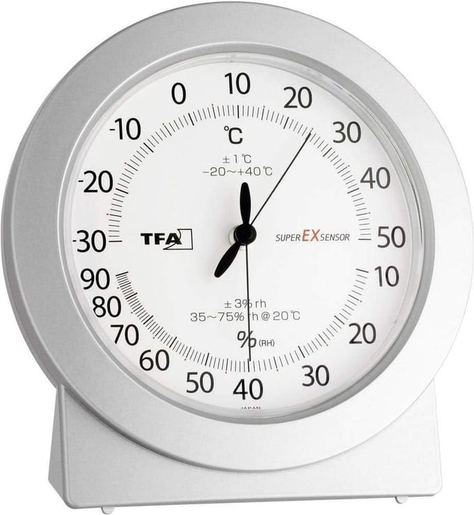 Digitale Thermo-hygrometer voor Nauwkeurige Temperatuur en Vochtigheidsmeting