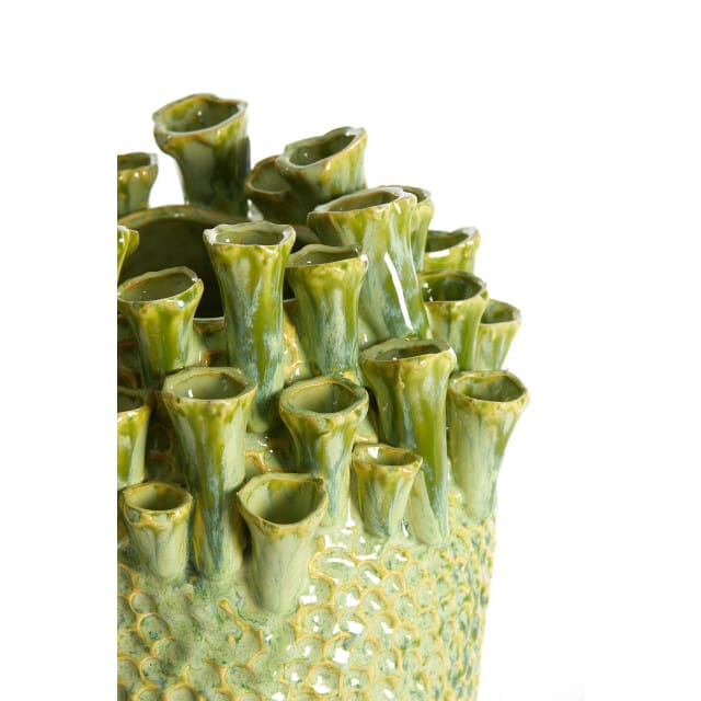 Light & Living - Vaas KYRAL - Ø29x33cm - Groen