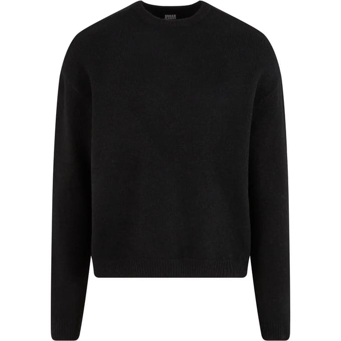 Urban Classics - Oversized Chunky Sweater/trui - XL - Zwart