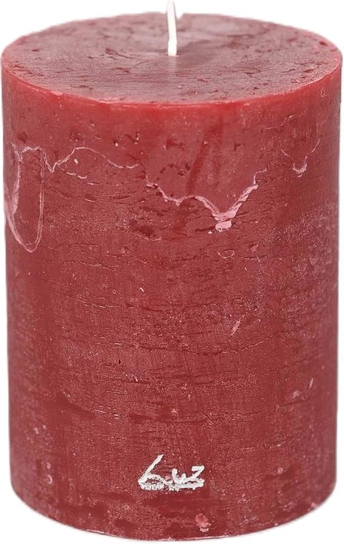 Rasteli Luz Your Senses Stomp Kaars Rood D 10 cm H 13 cm