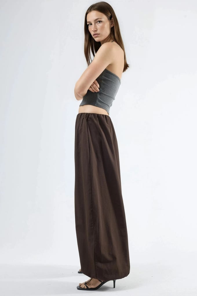 Elastische Taille Ballon Broek