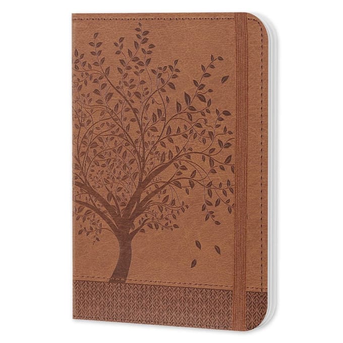 Notitieboek / Compact Journal Peter Pauper - Artisan Tree of Life - met elastieksluiting - 13x18 cm